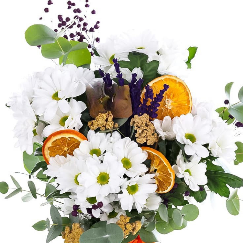 Sunny Bliss – Yeşil Vazoda Papatyalar