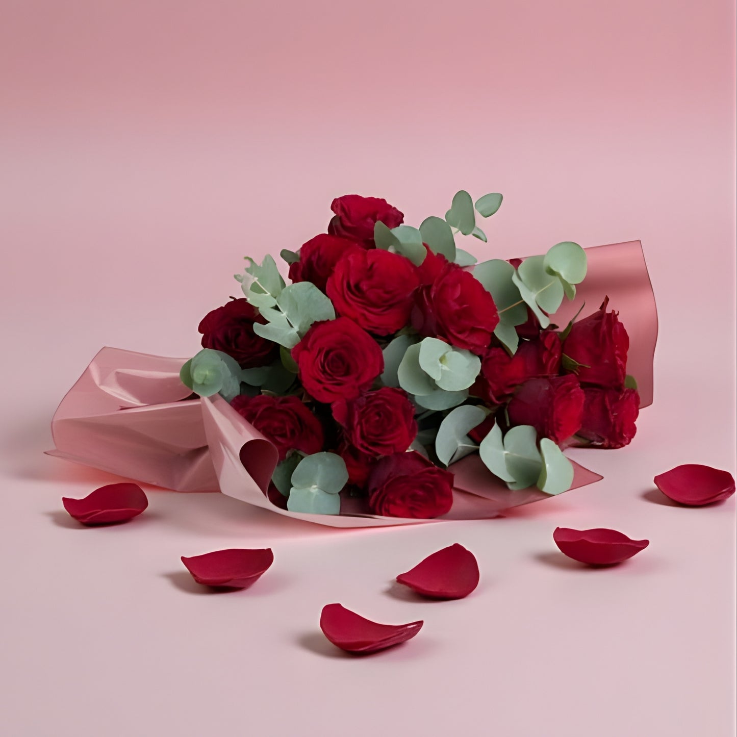 Red Embrace – Somon Bukette 20 Kırmızı Gül