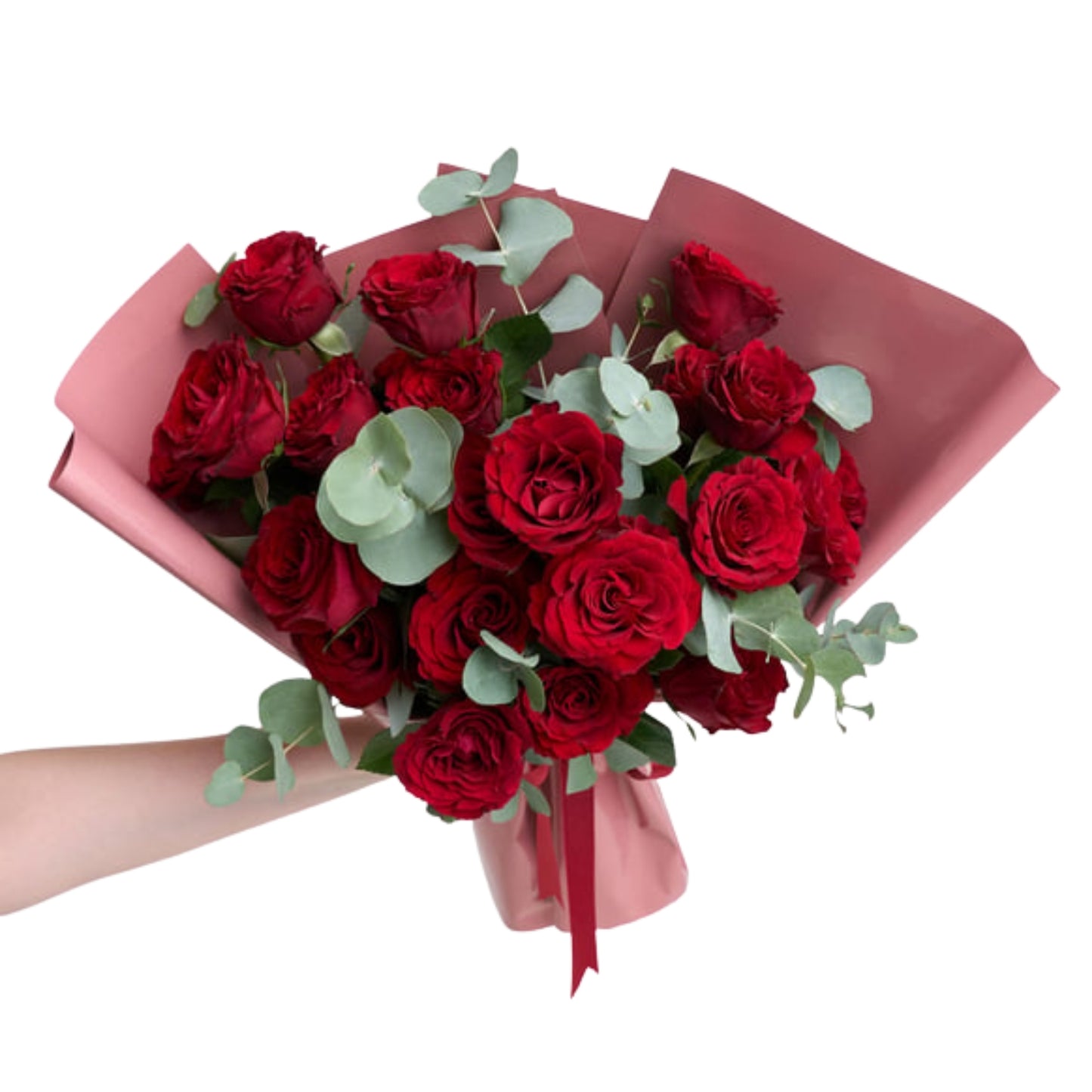 Red Embrace – Somon Bukette 20 Kırmızı Gül